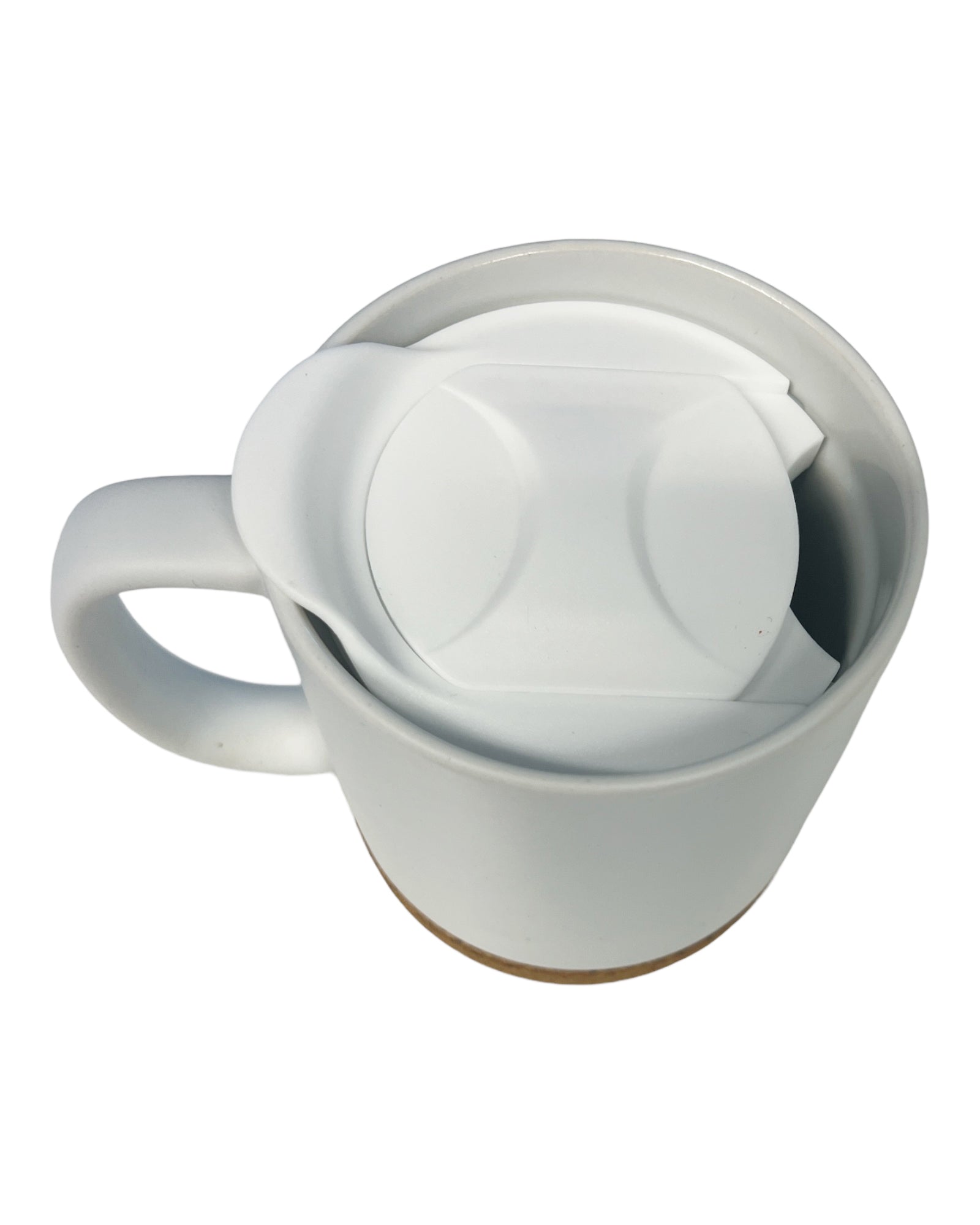 Keramiktasse mit abnehmbarem Korkboden Deluxe - Sublishop.net GmbH