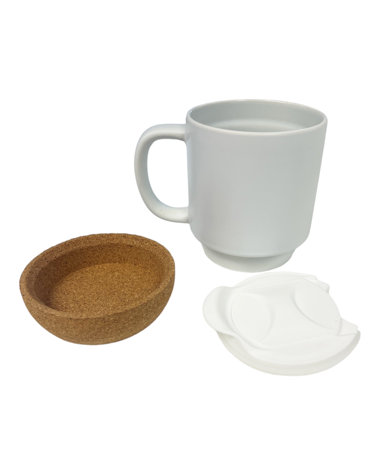 Keramiktasse mit abnehmbarem Korkboden Deluxe - Sublishop.net GmbH