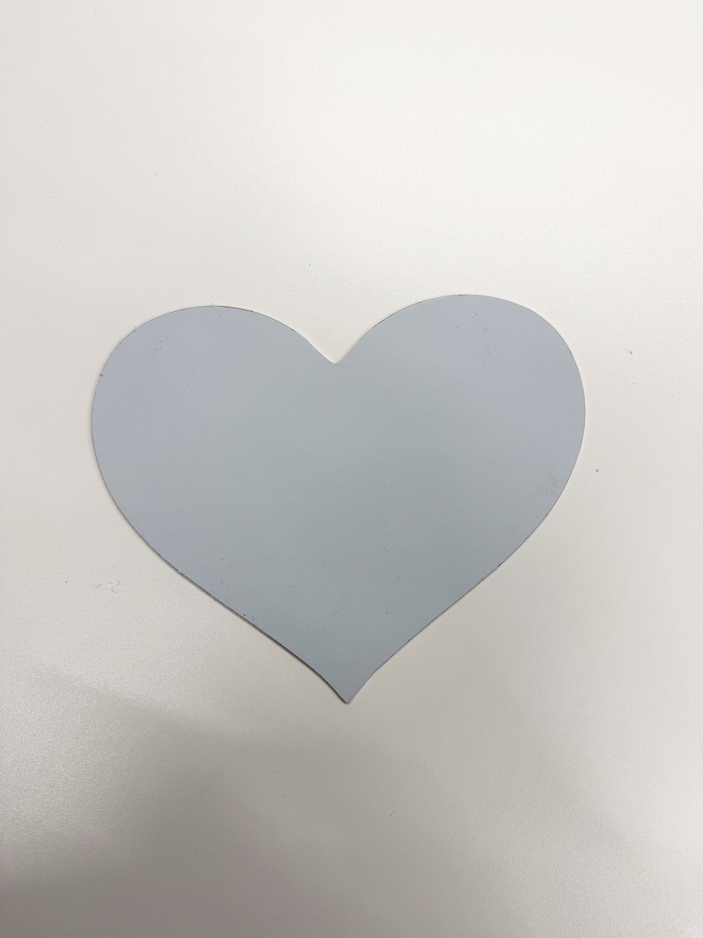 Duraluxe aluminum photo panel in glossy white