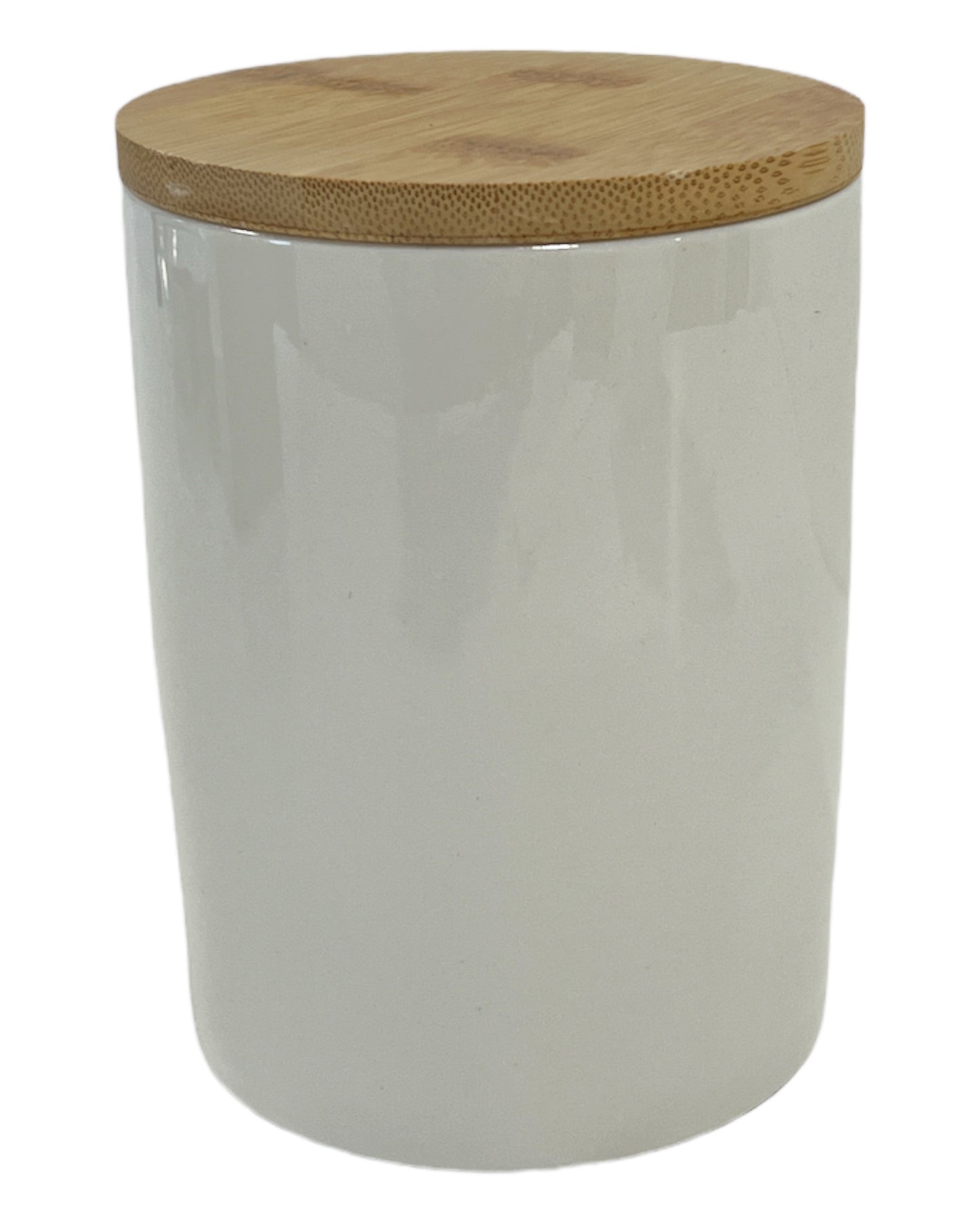 Large ceramic jar, can, Orca coating