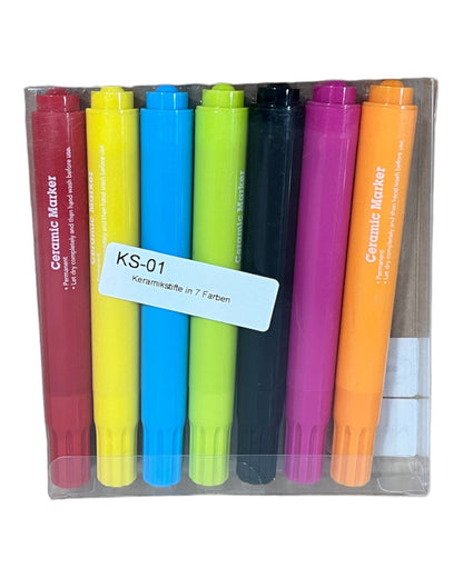 Ceramic pens in 7 colors