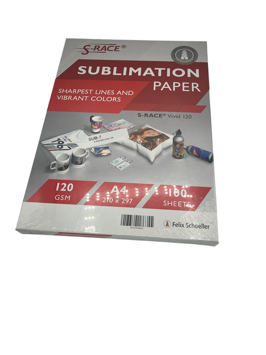 Papier de sublimation S-RACE® DIN-A4 