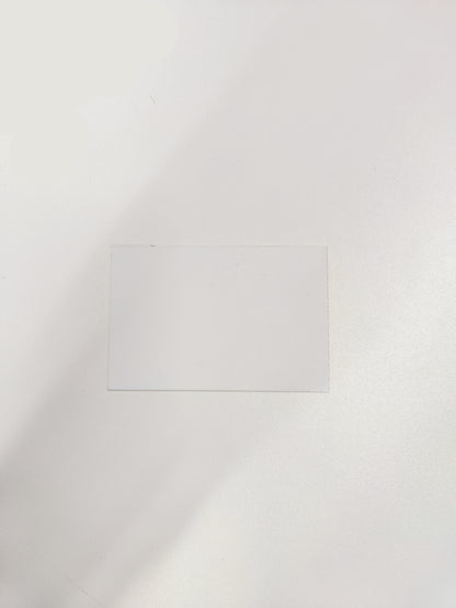 Aluminum plate 9 x 6 cm in 3 colors