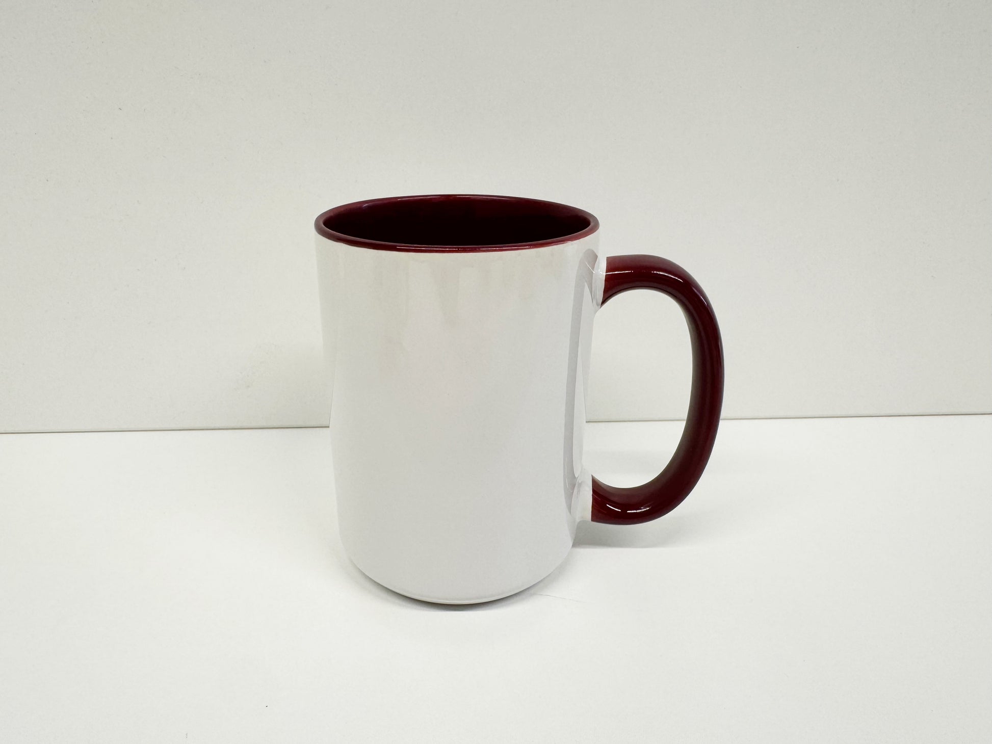 1 Stk. Sublimationstasse 430 ml, farbige Innenseite/ Griff 12 Farben - Sublishop.net GmbH