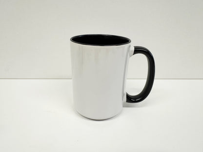 1 Stk. Sublimationstasse 430 ml, farbige Innenseite/ Griff 12 Farben - Sublishop.net GmbH