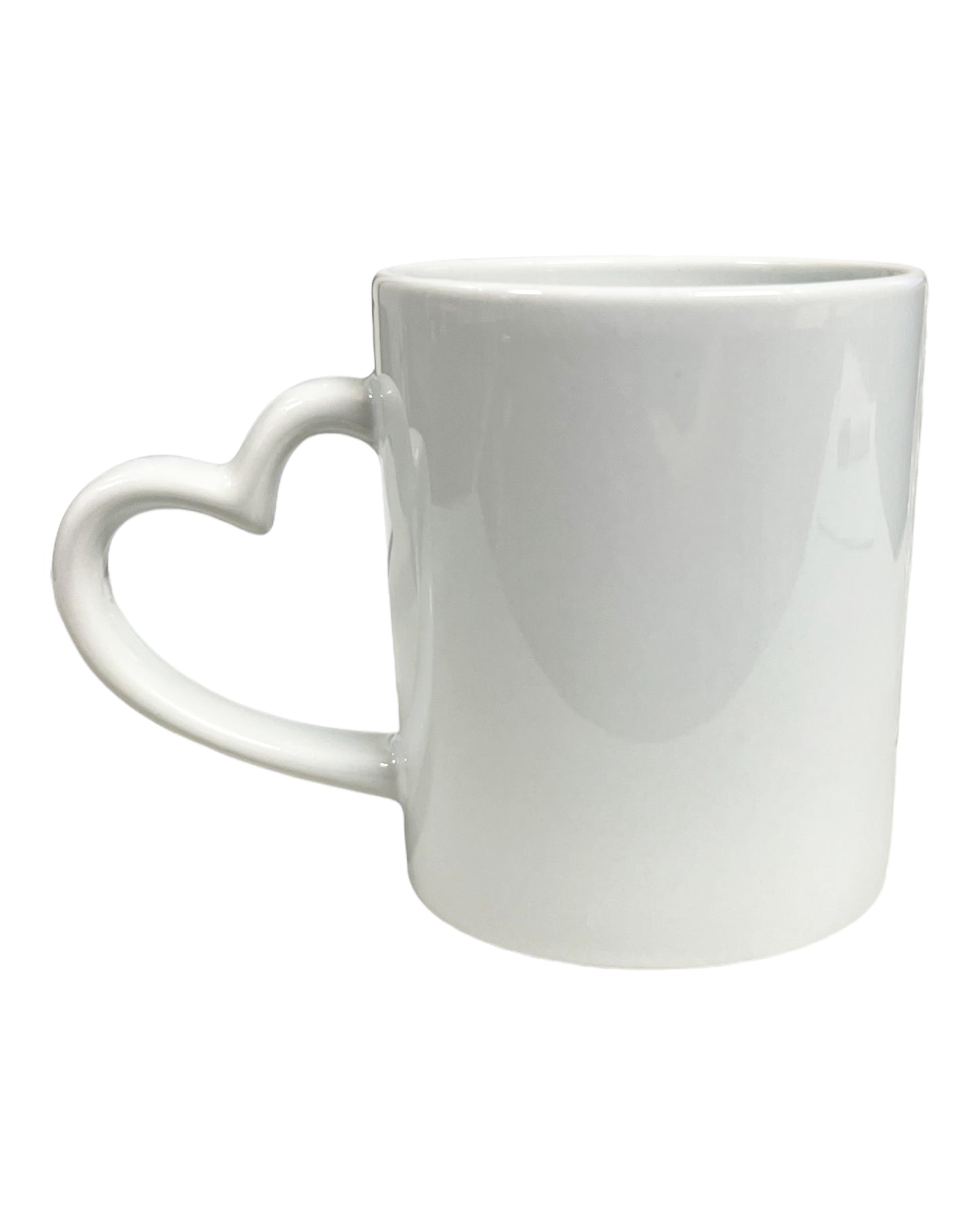 Mug en céramique avec anse coeur 270 ML