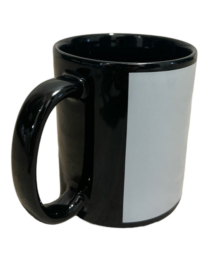 Mug en céramique noire "Black Edition" sublimation