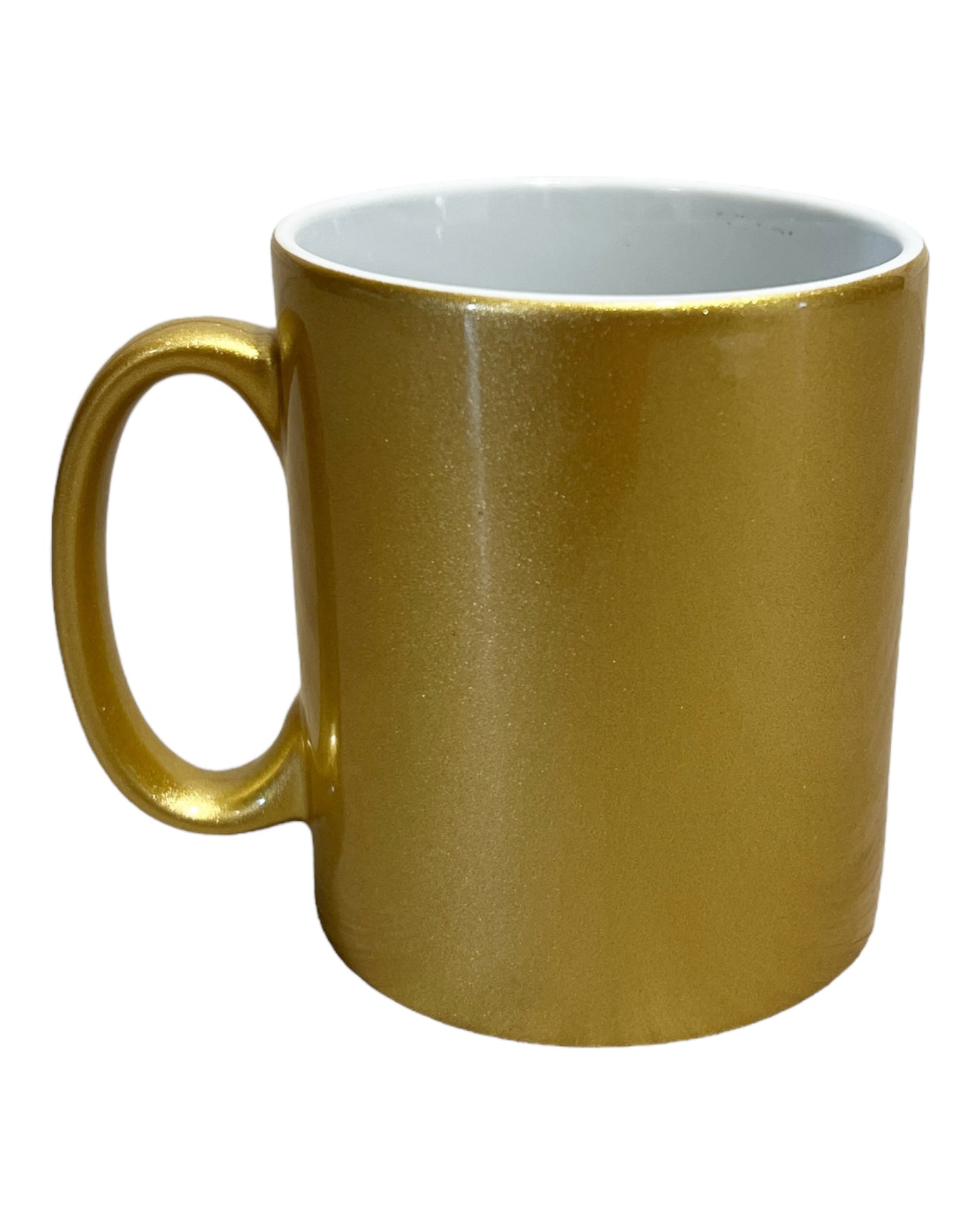 Tasse Metallic Gold, Silber, Rosa, Sublimation