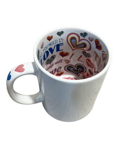 Mug thème 330 ml, anniversaire, amour, merci