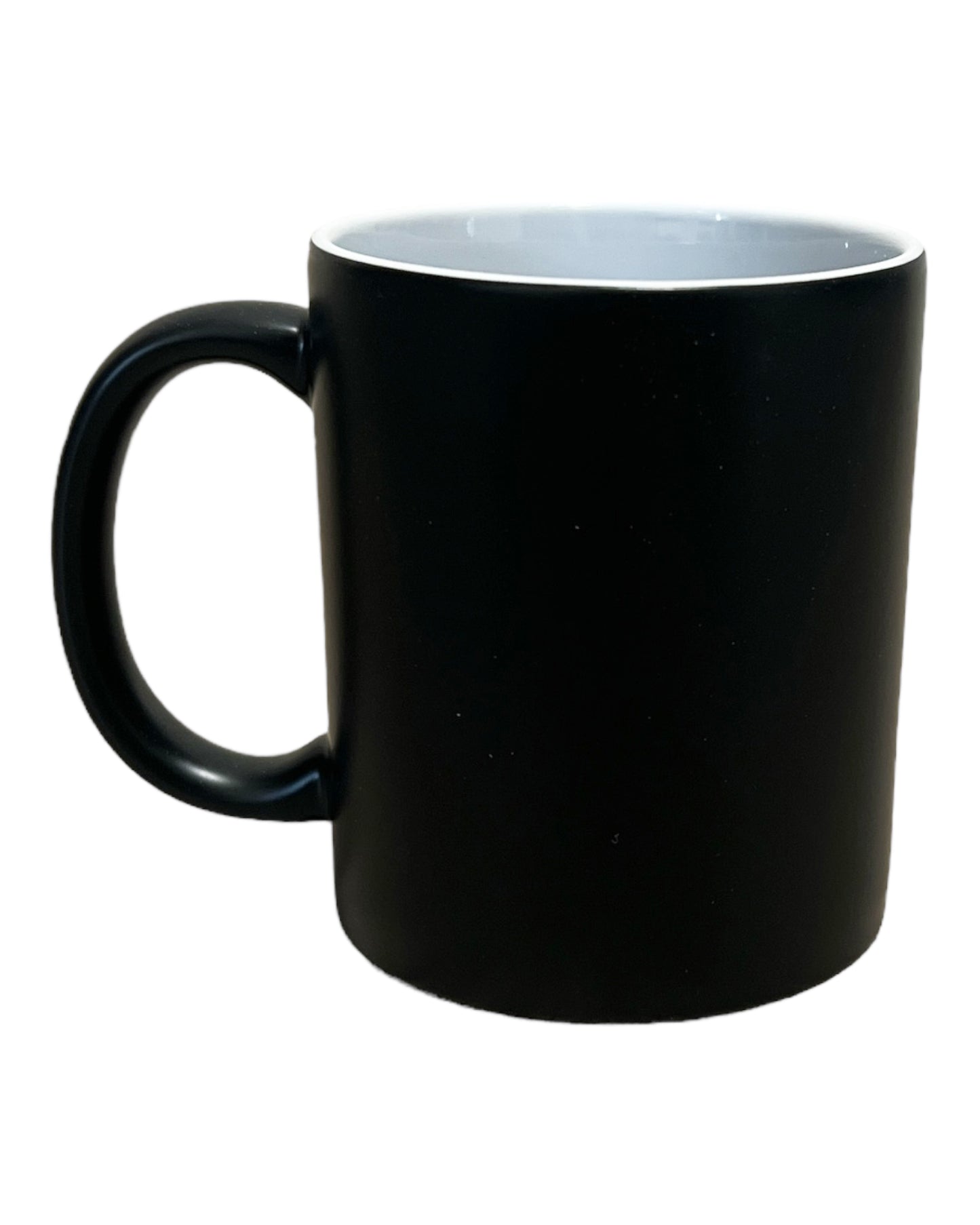 Tasse magique 1 pièce en noir mat, qualité supérieure