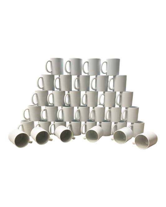 36 tasses "Super White" Orca Coatings" (1,78 € chacune)