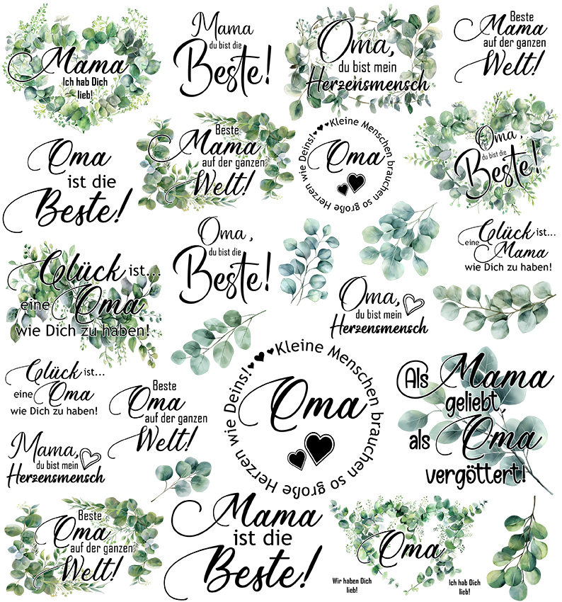 Say it with style – cool sayings to stick on!