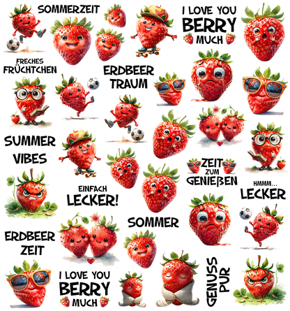 Bereit für süße Statements? Freche Erdbeeren - Sublishop.net GmbH