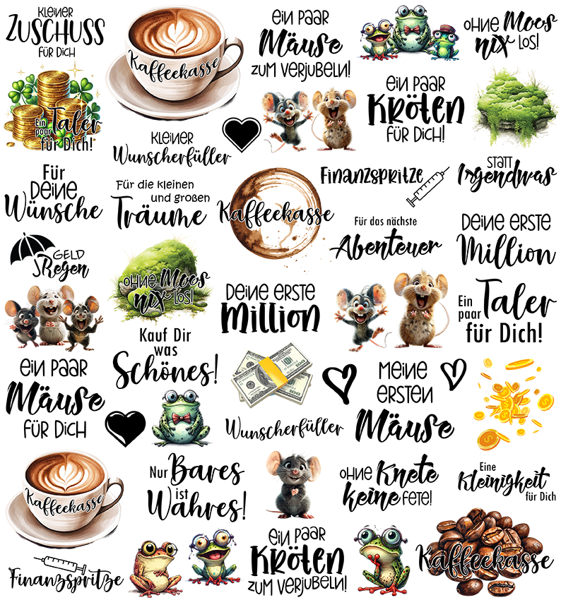 Say it with style – cool sayings to stick on!