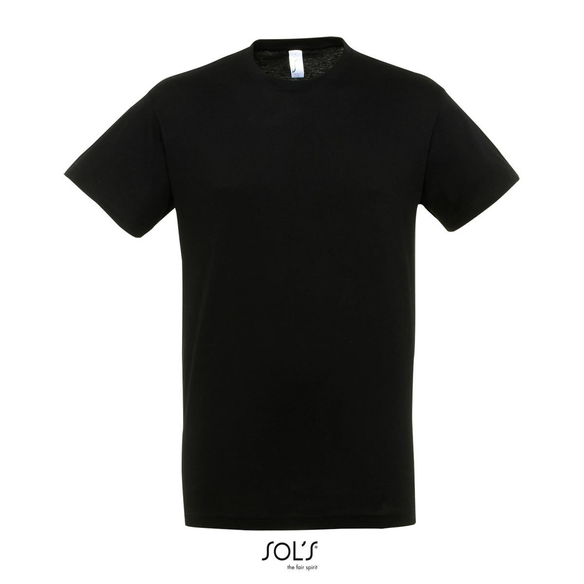 T-Shirt Sol`S, Imperial in Weiß/Schwarz für DTF-Druck