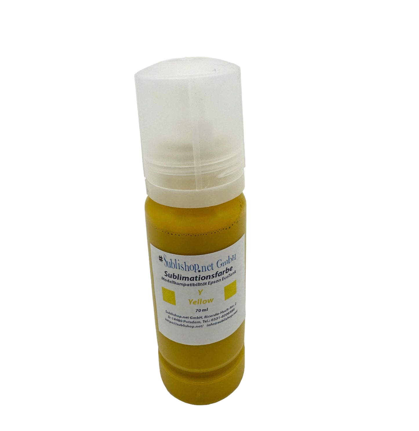 Sublimationsfarbe 70 ml ECO Tank