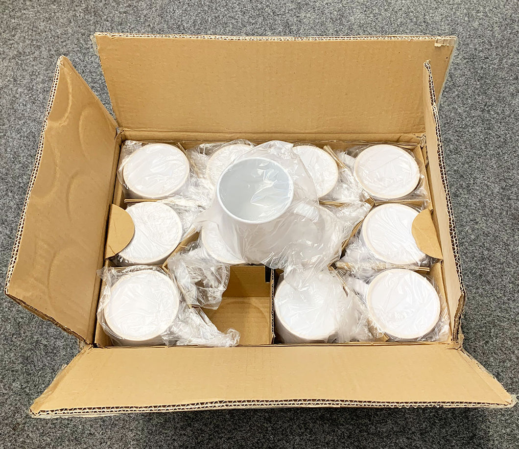 36 Tassen für den Sublimationsdruck / Rohling 