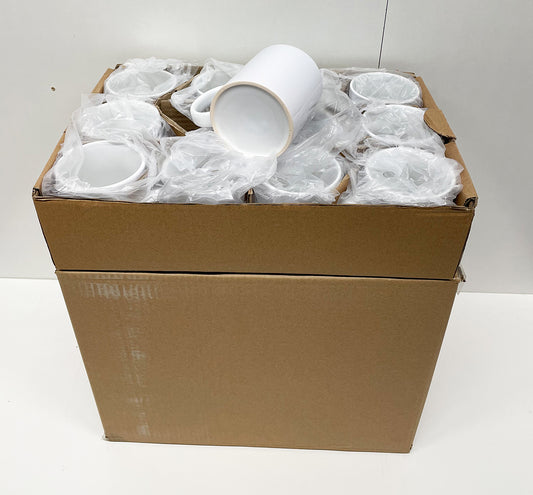 120 Tassen für den Sublimationsdruck / "SUPER WHITE" (Stk. 1,57 €) - KlaSopLeen UG