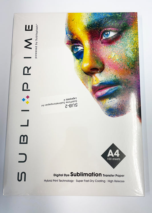 SubliPrime Sublimationspapier A4 / A3 100 Blatt - Sublishop.net GmbH