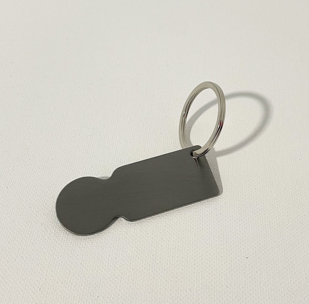 Einkaufswagenlöser Silber/Weiß - KlaSopLeen UG