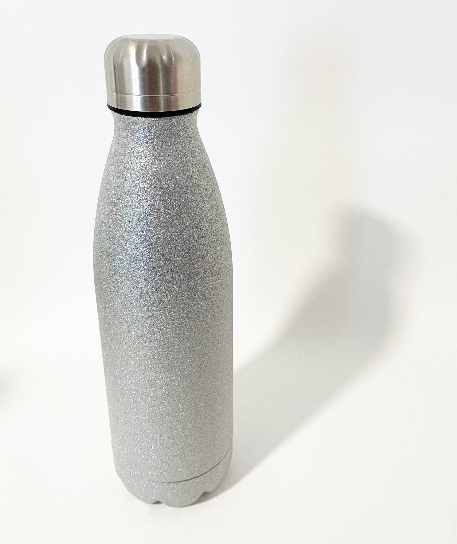 Glitzer-Edelstahl Thermoflasche 500 ml, 4 Farben - KlaSopLeen UG