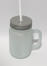 Lade das Bild in den Galerie-Viewer, Glas mit Deckel und Strohhalm 400 ml - KlaSopLeen UG
