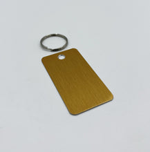 Lade das Bild in den Galerie-Viewer, Aluminiumanhänger, Gold, ca. 5 x 2,6 cm - KlaSopLeen UG
