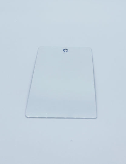 Membercard Aluminium 9 x 6 cm - KlaSopLeen UG