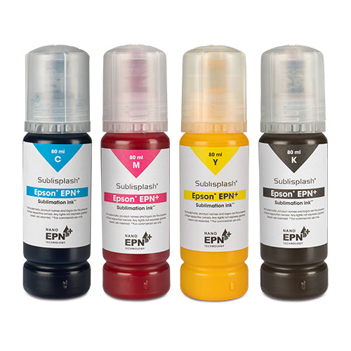Sublisplash® EPN+ in 80 ml Flaschen (für EcoTank-Modelle) - KlaSopLeen UG